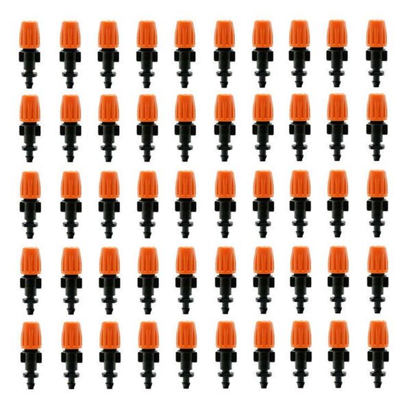 50pcs lawn hose tools sprayer sprinklers irrigation water drip system dripper head adjustable garden micro flow misting watering equipments
50pcs lawn hose tools sprayer sprinklers irrigation water drip system dripper head adjustable garden micro flow misting watering equipments