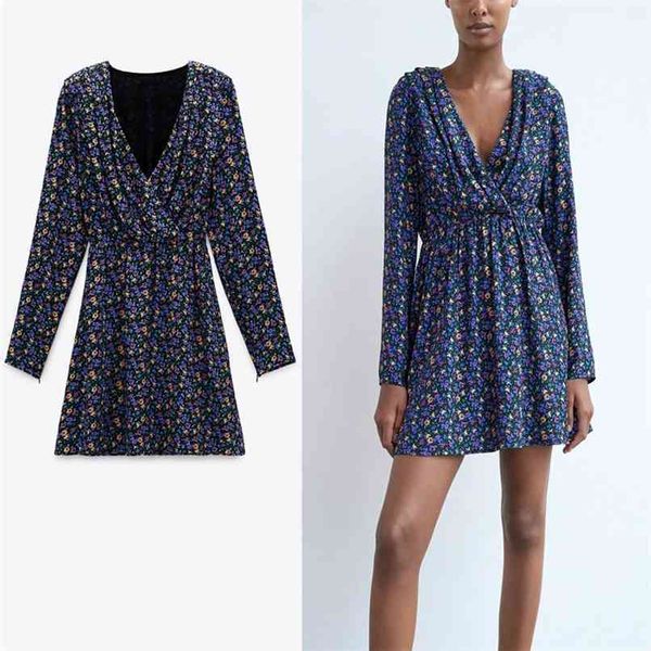 dresses women vintage floral print mini wrap v-neck long sleeve elastic waistband elegant woman short party 210524, Black;gray
dresses women vintage floral print mini wrap v-neck long sleeve elastic waistband elegant woman short party 210524, Black;gray