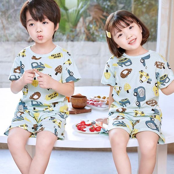 pajamas baby kids sets cotton boys sleepwear suit summer girls short sleeve pijamas +pants 2pcs children clothing, Blue;red
pajamas baby kids sets cotton boys sleepwear suit summer girls short sleeve pijamas +pants 2pcs children clothing, Blue;red