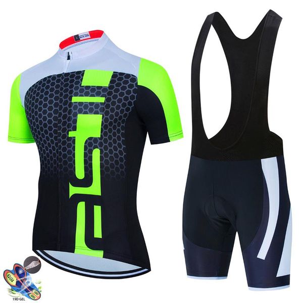 racing sets 2021 summer cycling set short sleeve mtb bicycle jersey pro breathable mountain bike clothing for men, Black;blue
racing sets 2021 summer cycling set short sleeve mtb bicycle jersey pro breathable mountain bike clothing for men, Black;blue