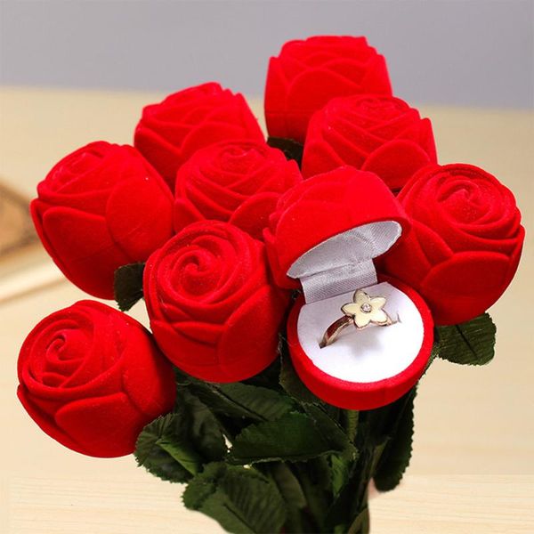 storage boxes & bins 3d red rose jewelry box wedding ring gift case earrings display holder for earring rings
storage boxes & bins 3d red rose jewelry box wedding ring gift case earrings display holder for earring rings