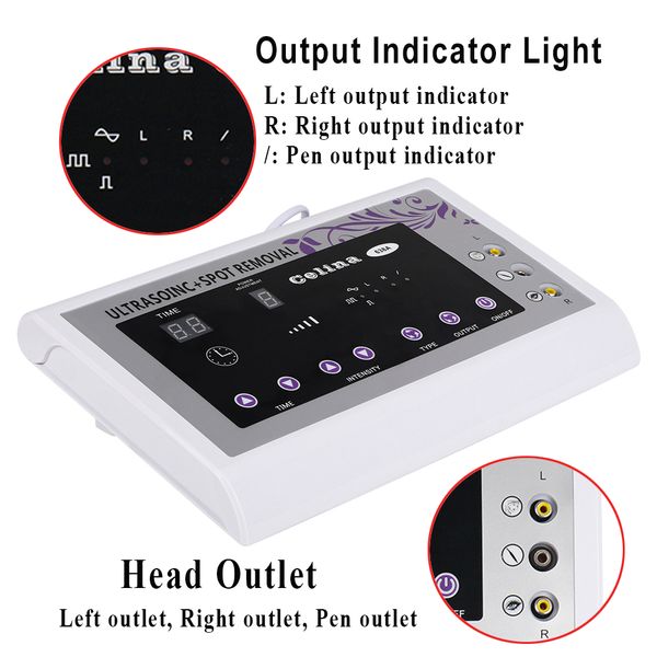 ru-638a ultrasound machine ultrasonic facial massager body face skin tigtening spot mole removal pen care spa beauty device perf
ru-638a ultrasound machine ultrasonic facial massager body face skin tigtening spot mole removal pen care spa beauty device perf