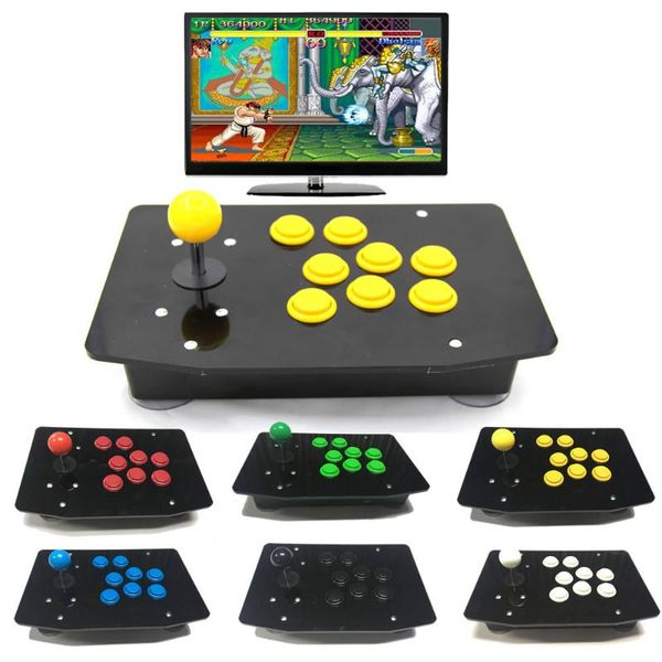 game controllers & joysticks rac-j500s 8 buttons arcade joystick usb wired black acrylic panel for pc
game controllers & joysticks rac-j500s 8 buttons arcade joystick usb wired black acrylic panel for pc