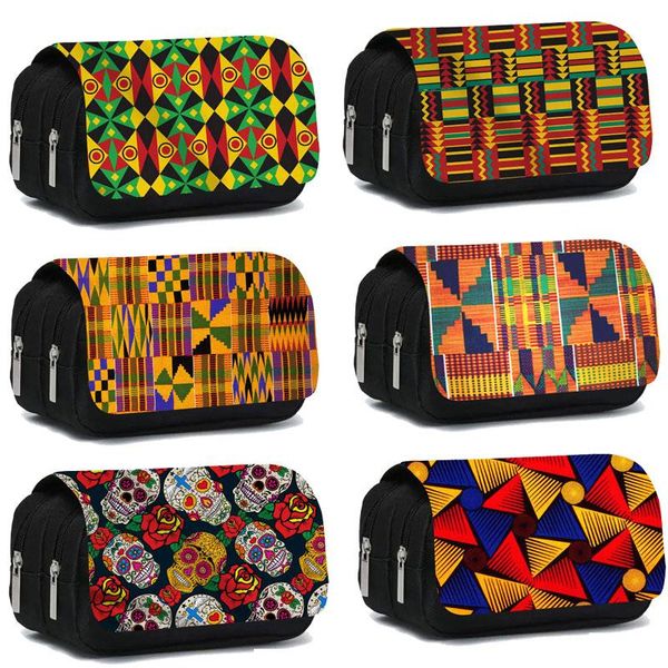 cosmetic bags & cases african print woman case afro pencil bag fashion girls stationary school teenager supplies box
cosmetic bags & cases african print woman case afro pencil bag fashion girls stationary school teenager supplies box