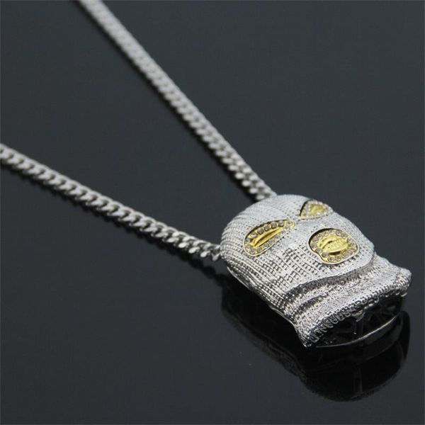 mens diamond-studded hip-hop anti-terrorist headgear pendant necklace jewelry wholesale stainless steel gothic style black gift necklaces, Silver
mens diamond-studded hip-hop anti-terrorist headgear pendant necklace jewelry wholesale stainless steel gothic style black gift necklaces, Silver
