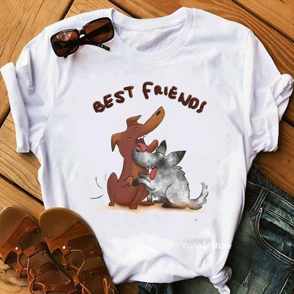 friend love graphic print tshirts women t shirt summer fashion funny dog and dinosaur femme harajuku kawaii clothes, White
friend love graphic print tshirts women t shirt summer fashion funny dog and dinosaur femme harajuku kawaii clothes, White