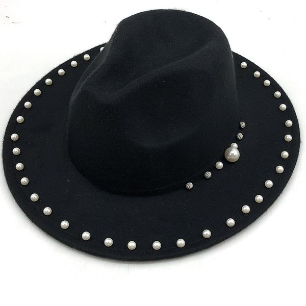 beanie/skull caps cross-border pearl autumn and winter woolen big jazz t womens fashion casual wide brim fedora hat church, Blue;gray
beanie/skull caps cross-border pearl autumn and winter woolen big jazz t womens fashion casual wide brim fedora hat church, Blue;gray