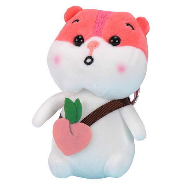 10pcs 11cm favorite hamster carry fruit bag decoration plush mini pendant keychain doll ring soft toy, Silver
10pcs 11cm favorite hamster carry fruit bag decoration plush mini pendant keychain doll ring soft toy, Silver