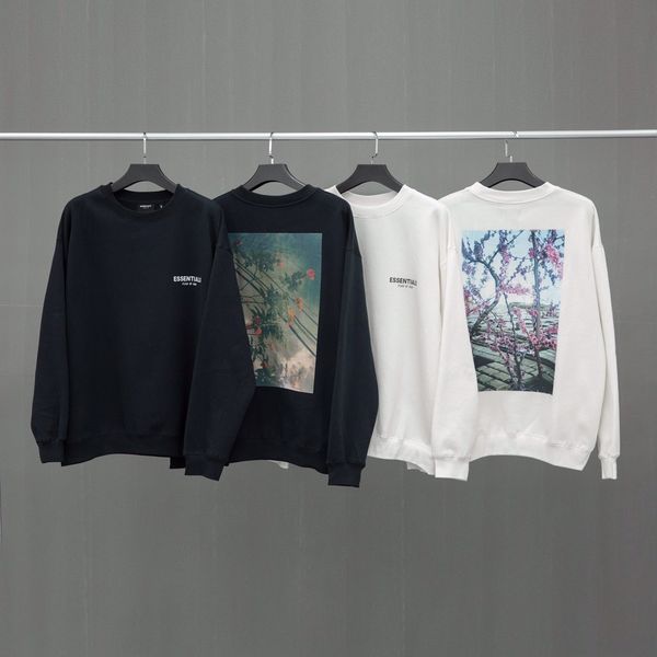 brand hoodie gaoding correct fog double line essentials loose high street back flower round neck sweater for men and women, Black
brand hoodie gaoding correct fog double line essentials loose high street back flower round neck sweater for men and women, Black
