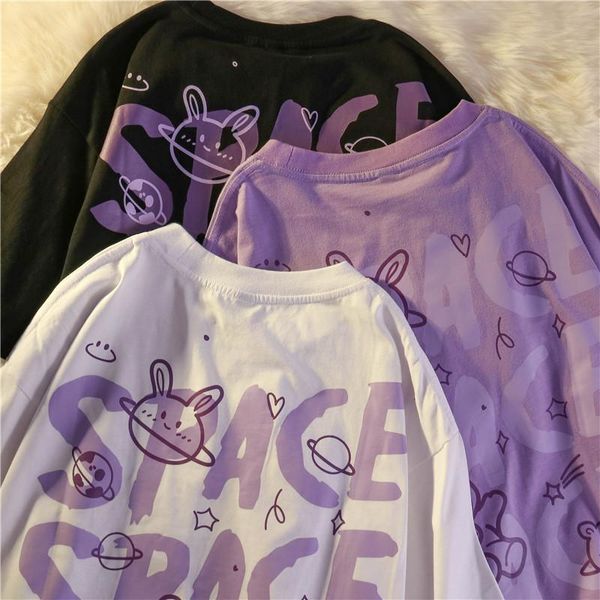 women's t-shirt camiseta com estampa de grafite harajuku, camisa solta urso do espaço, casual rua, para o verão, manga curta, 2021,, White
women's t-shirt camiseta com estampa de grafite harajuku, camisa solta urso do espaço, casual rua, para o verão, manga curta, 2021,, White