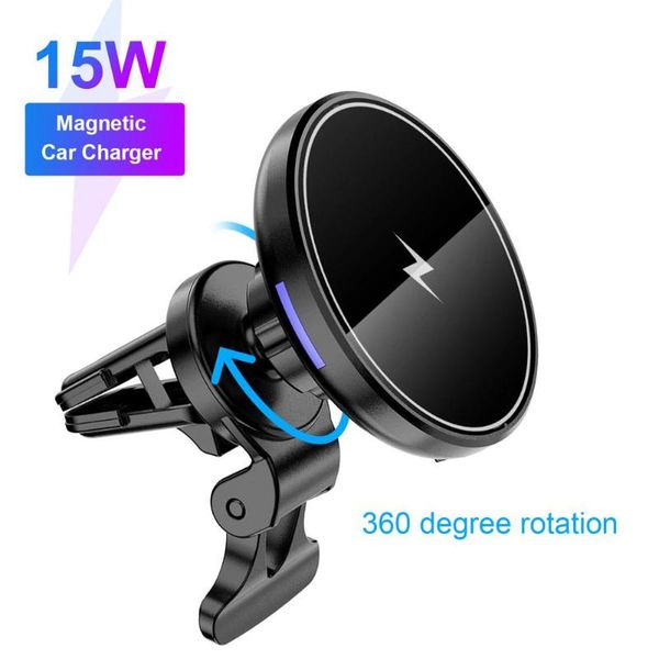 cell phone mounts & holders qi 15w magnetic car wireless charger for 12 pro max fast charging stand holder air vent mount
cell phone mounts & holders qi 15w magnetic car wireless charger for 12 pro max fast charging stand holder air vent mount