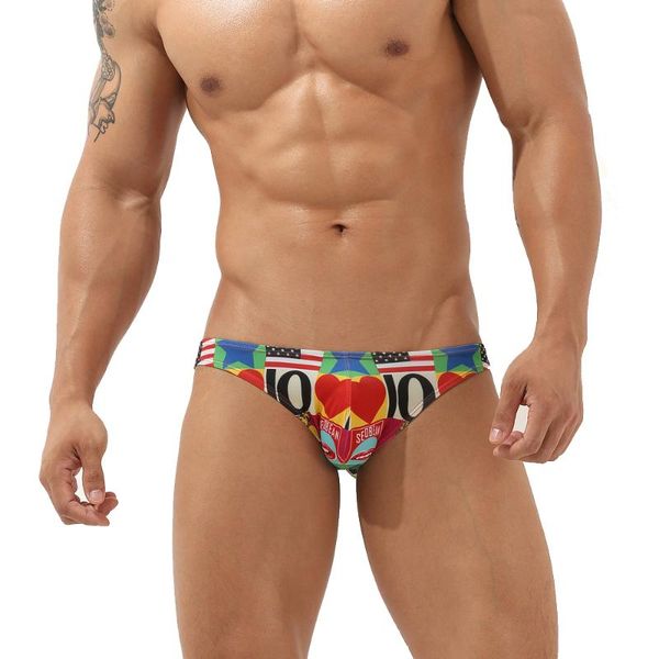 men's swimwear printed bikini low waist triangle panties european american fashion underwear home casual sports
men's swimwear printed bikini low waist triangle panties european american fashion underwear home casual sports