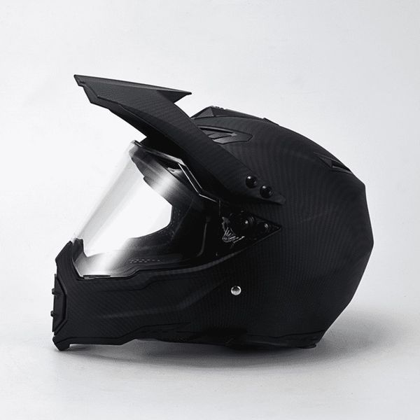 Mountain Bike Full-Face Helmet with Face Visor Bright Or Matte Color TK51, Multi 
Mountain Bike Full-Face Helmet with Face Visor Bright Or Matte Color TK51, Multi