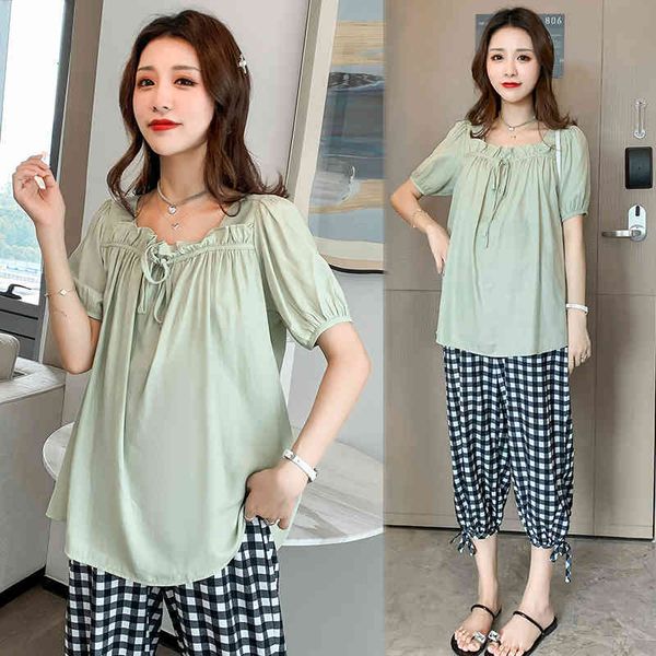 shirts a902# summer chic ins tencel maternity shirts sweet fashion loose tunic clothes for pregnant women pregnancy + pants suits, White
shirts a902# summer chic ins tencel maternity shirts sweet fashion loose tunic clothes for pregnant women pregnancy + pants suits, White