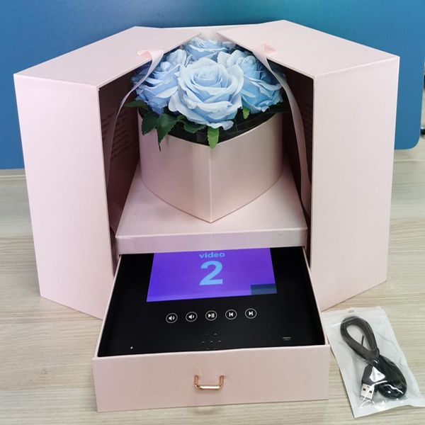 double door heart-shaped flower box video valentine's day thanksgiving anniversary gift lcd screen boxes wrap
double door heart-shaped flower box video valentine's day thanksgiving anniversary gift lcd screen boxes wrap