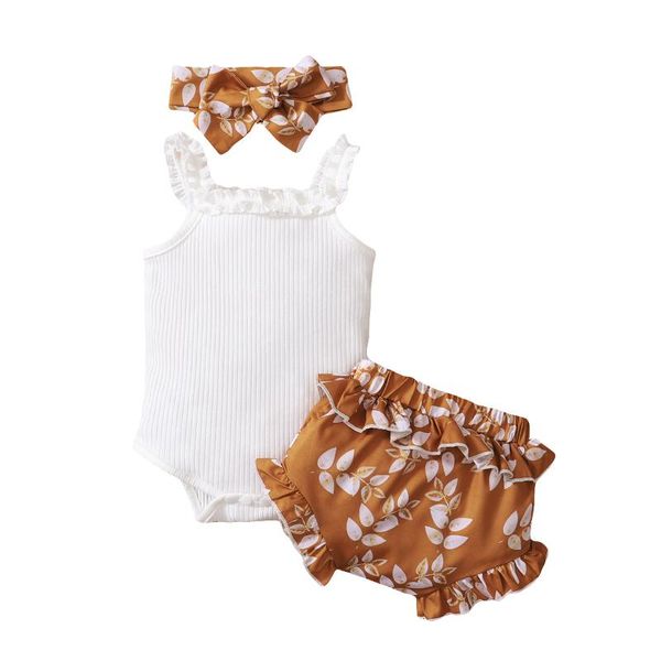 rompers 0-24m born baby girls summer clothing solid bodysuits + floral shorts +headband 2cps set, Blue
rompers 0-24m born baby girls summer clothing solid bodysuits + floral shorts +headband 2cps set, Blue