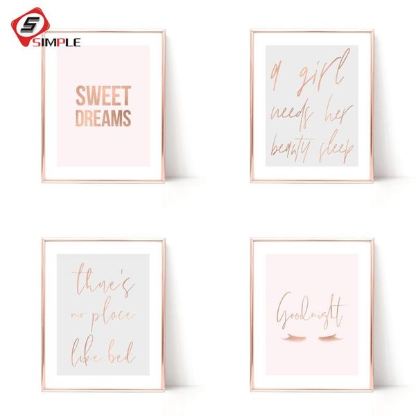paintings rose gold wall art sweet dream quote posters and prints goodnight lashes canvas painting scandinavian luxury pictures home decor
paintings rose gold wall art sweet dream quote posters and prints goodnight lashes canvas painting scandinavian luxury pictures home decor
