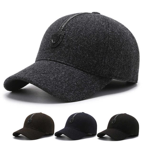 men's middle-aged and elderly autumn winter woollen baseball cap with thick ear duck tongue, Blue;gray
men's middle-aged and elderly autumn winter woollen baseball cap with thick ear duck tongue, Blue;gray
