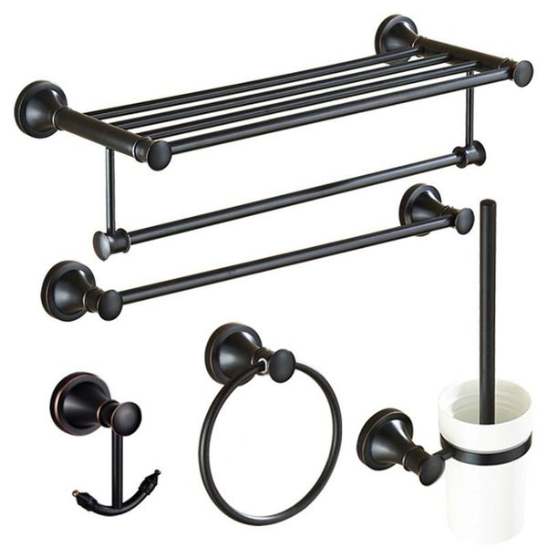 bath hardware set brass black oil brushed towel rack corner shelf paper holder toilet brush bathroom accessories accessory
bath hardware set brass black oil brushed towel rack corner shelf paper holder toilet brush bathroom accessories accessory