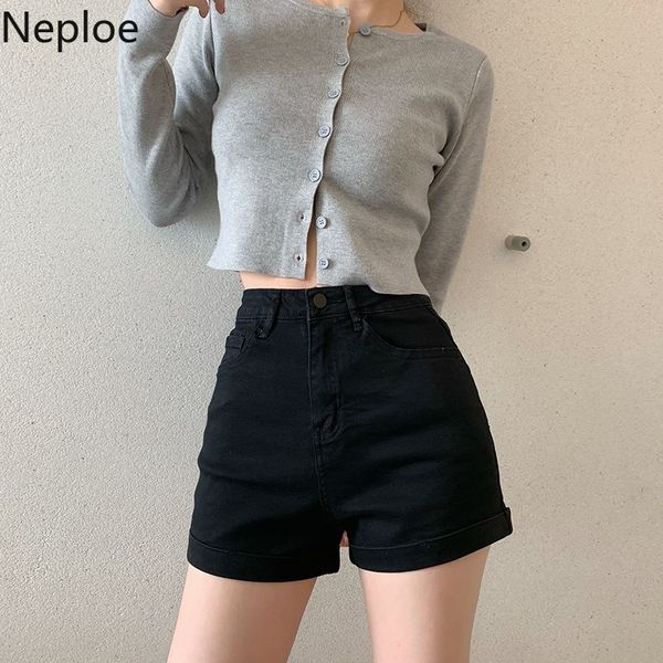 denim crimping shorts women korean fashion zipper fly button femme summer casual wide leg jeans 1d489 210430, White;black
denim crimping shorts women korean fashion zipper fly button femme summer casual wide leg jeans 1d489 210430, White;black