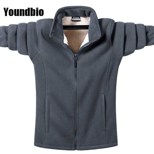 men autumn and winter fleece jacket stand collar cardigan sports outdoor hiking warm camping loose enlarged 9xl 211214, Black;brown
men autumn and winter fleece jacket stand collar cardigan sports outdoor hiking warm camping loose enlarged 9xl 211214, Black;brown