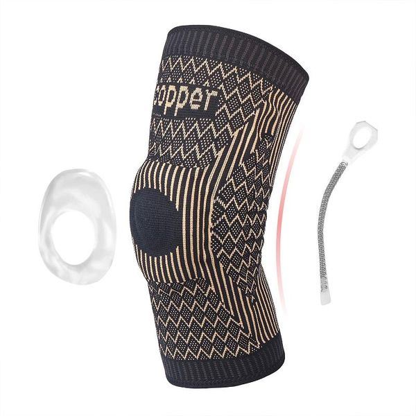 elbow & knee pads 1 pcs silicone padded protectors sports safety bodybuilding compression patella supports kneepads, Black;gray
elbow & knee pads 1 pcs silicone padded protectors sports safety bodybuilding compression patella supports kneepads, Black;gray