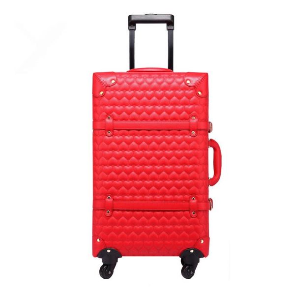 suitcases baggage 22 24 inch vintage travel trolley luggage suitcase pu red marriage with tsa lock rolling bride makeup bag wheels
suitcases baggage 22 24 inch vintage travel trolley luggage suitcase pu red marriage with tsa lock rolling bride makeup bag wheels