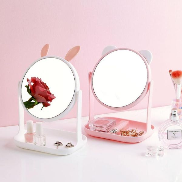 mirrors cute makeup deskvanity mirror home 360 degree rotation princess with storage tray
mirrors cute makeup deskvanity mirror home 360 degree rotation princess with storage tray