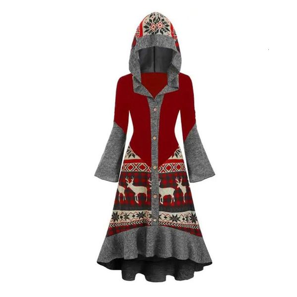 women's long-sleeve cotton digital fingerprint contrast hoodie lotus leaf decorative button streetwear dress, Black;gray
women's long-sleeve cotton digital fingerprint contrast hoodie lotus leaf decorative button streetwear dress, Black;gray