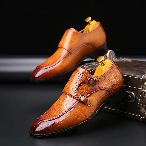 dress shoes whoholl 2021 classic crocodile pattern business flat men designer formal leather shoe men's loafers for party, Black
dress shoes whoholl 2021 classic crocodile pattern business flat men designer formal leather shoe men's loafers for party, Black