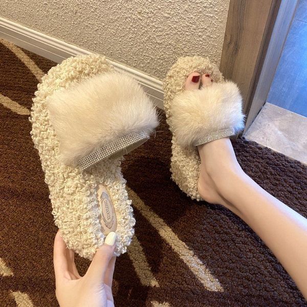 fur slippers women 2022 fashion summer fur slides for woman rhinestone sandals fluffy female shoes glitter indoor diamond shoes, Black
fur slippers women 2022 fashion summer fur slides for woman rhinestone sandals fluffy female shoes glitter indoor diamond shoes, Black