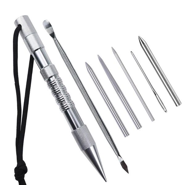 6/7 pcs/set paracord knitting tool aluminium parachute cord needles set bracelets diy umbrella rope needle outdoor gadgets
6/7 pcs/set paracord knitting tool aluminium parachute cord needles set bracelets diy umbrella rope needle outdoor gadgets