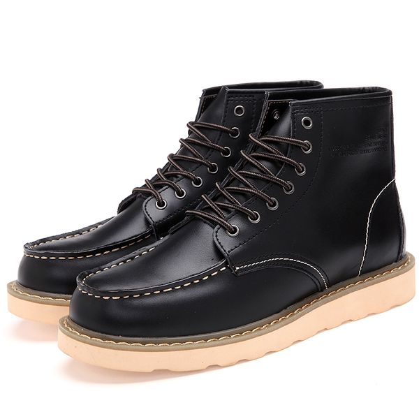ankle boots working boots men luxury italian brand winter fur wear resistant boots lace-up men casual shoes bota, Black
ankle boots working boots men luxury italian brand winter fur wear resistant boots lace-up men casual shoes bota, Black