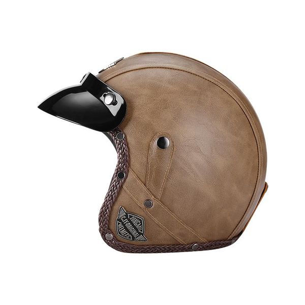 retro jet 3/4 motorcycle helmets open face cafe racer helmet sun-visor vintage casco moto flip up visor classic motorbike
retro jet 3/4 motorcycle helmets open face cafe racer helmet sun-visor vintage casco moto flip up visor classic motorbike