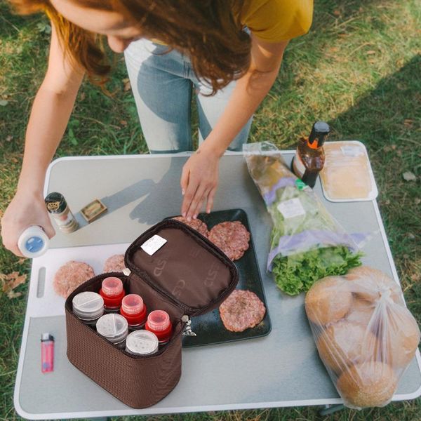 tools & accessories mini seasoning sauce jar bottle small kitchen pepper containers w/storage bag for household bbq supplies
tools & accessories mini seasoning sauce jar bottle small kitchen pepper containers w/storage bag for household bbq supplies