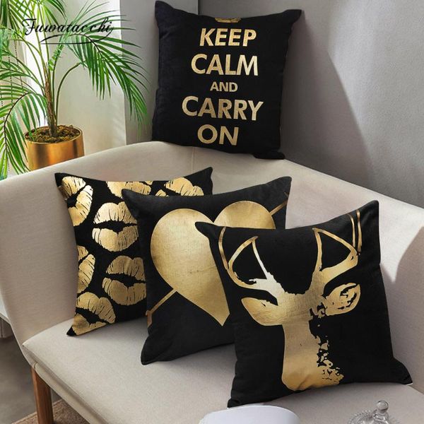 fuweatacchi plant letter printed bronzing cushion cover gold black and white pillow decorative case sofa pillowcase cushion/decorative
fuweatacchi plant letter printed bronzing cushion cover gold black and white pillow decorative case sofa pillowcase cushion/decorative
