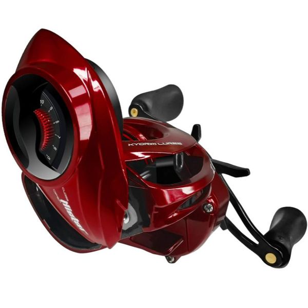 baitcasting reel peche high speed 8.1:1 gear ratio 18+1bb fresh/saltwater magnetic brake system fishing wheel carrete de pesca reels
baitcasting reel peche high speed 8.1:1 gear ratio 18+1bb fresh/saltwater magnetic brake system fishing wheel carrete de pesca reels