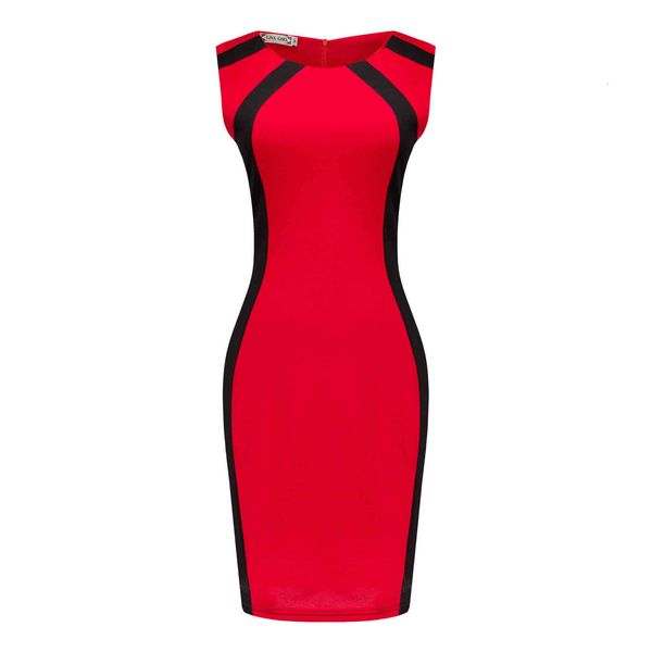 dresses fashion women's tight show thin bag hip dress color matching sleeve less pencil skirt, Black;gray
dresses fashion women's tight show thin bag hip dress color matching sleeve less pencil skirt, Black;gray