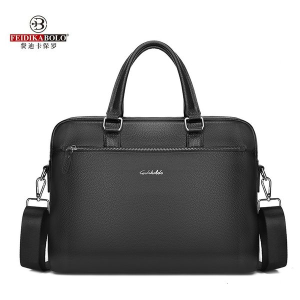 briefcase men's bag head leather business computer handbag
briefcase men's bag head leather business computer handbag