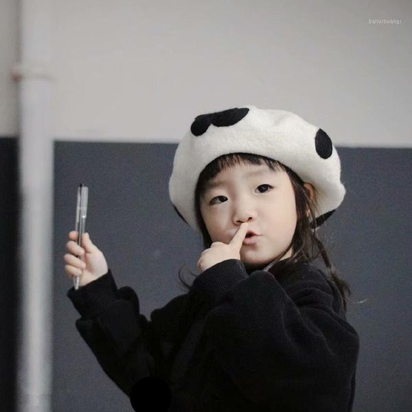 berets little cow original design autumn and winter joker black white wool felt handmade beret milk painter hat female japanese, Blue;gray
berets little cow original design autumn and winter joker black white wool felt handmade beret milk painter hat female japanese, Blue;gray