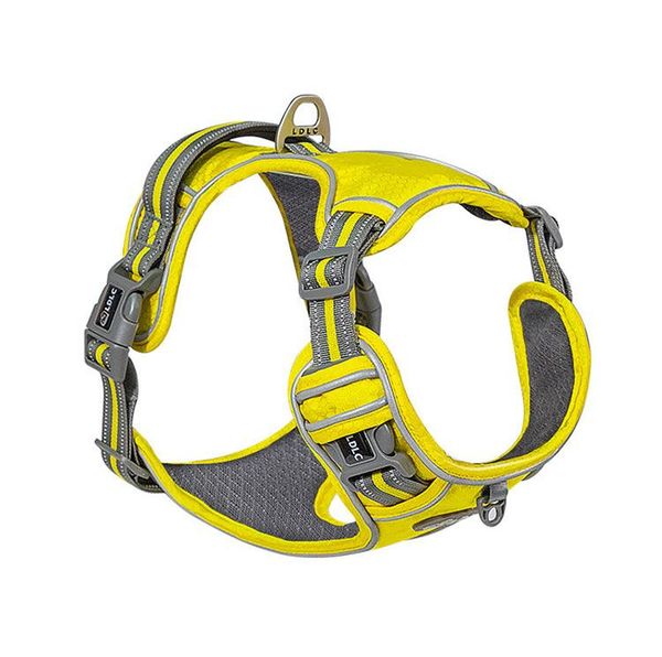 fashionable reflective nylon large pet dog harness comfortable breathable and adjustable safety vehicular leads collars & leashes
fashionable reflective nylon large pet dog harness comfortable breathable and adjustable safety vehicular leads collars & leashes