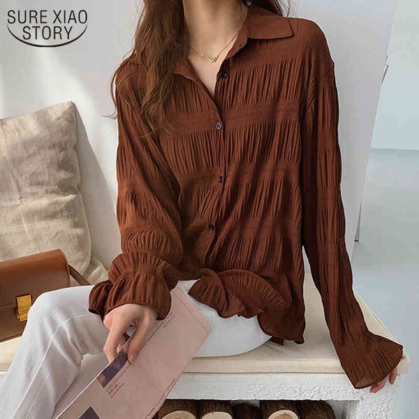 spring women blouse casual flare long sleeve cardigan shirts plus size 4xl chiffon ladies clothes 8803 50 210508, White
spring women blouse casual flare long sleeve cardigan shirts plus size 4xl chiffon ladies clothes 8803 50 210508, White