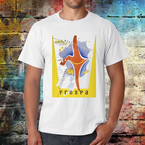 macedonia t-shirt, prespa t-shirt, yugoslavia t-shirt, vintage travel t-shirt, White;black
macedonia t-shirt, prespa t-shirt, yugoslavia t-shirt, vintage travel t-shirt, White;black