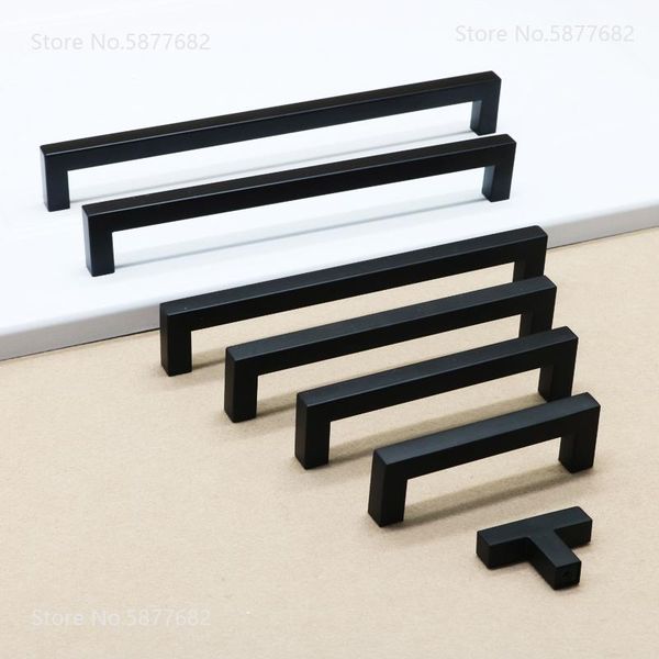 handles & pulls black cabinet handle square furniture hardware stainless steel kitchen door knobs cupboard wardrobe drawer
handles & pulls black cabinet handle square furniture hardware stainless steel kitchen door knobs cupboard wardrobe drawer