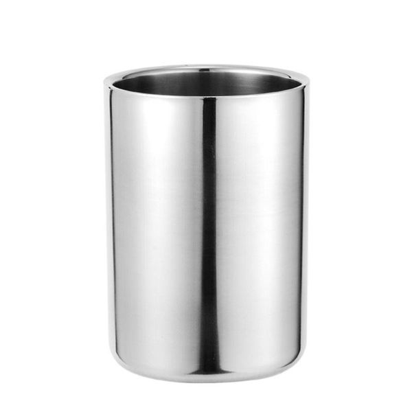 1pc stainless steel double layers water cup household toothbrush gargle (280ml silver) mugs
1pc stainless steel double layers water cup household toothbrush gargle (280ml silver) mugs