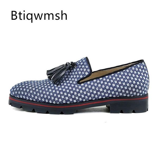 dress shoes blue british style men pointed toe tassel flat male fashion loafer, Black
dress shoes blue british style men pointed toe tassel flat male fashion loafer, Black
