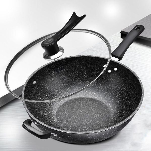 pans maifan stone wok non-stick pan household iron no oily smoke cooking pot with induction cooker gas stove general skillet
pans maifan stone wok non-stick pan household iron no oily smoke cooking pot with induction cooker gas stove general skillet