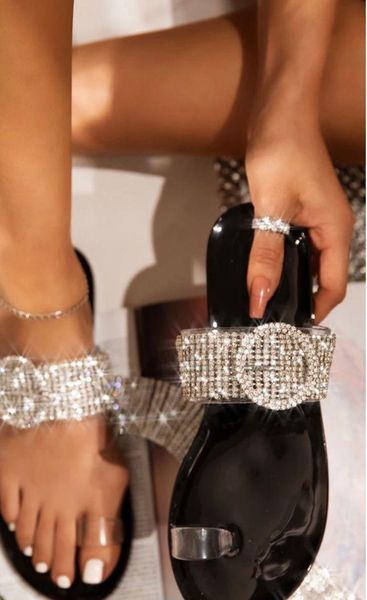 spring rhinestone flip-flops flat-bottomed large size ladies slippers flashing diamond explosion comfortable all, Black
spring rhinestone flip-flops flat-bottomed large size ladies slippers flashing diamond explosion comfortable all, Black