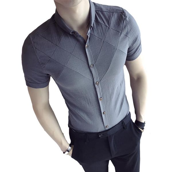 men's shirt 2021 summer modis casual white short sleeve 3xl streetwear solid male dress social shirts man's, White;black
men's shirt 2021 summer modis casual white short sleeve 3xl streetwear solid male dress social shirts man's, White;black
