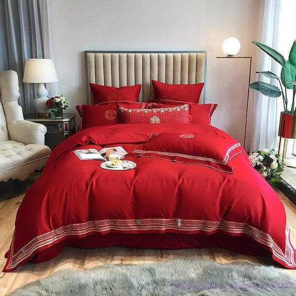 bedding sets wedding set 4pcs 100% cotton 60tc long-staple home textile pure embroidered duvet cover thick sheet
bedding sets wedding set 4pcs 100% cotton 60tc long-staple home textile pure embroidered duvet cover thick sheet